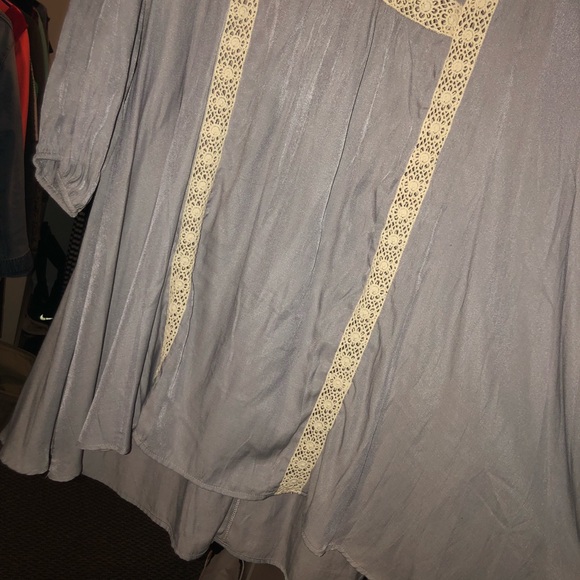 Flowy cotton/polyester dress - Picture 8 of 8